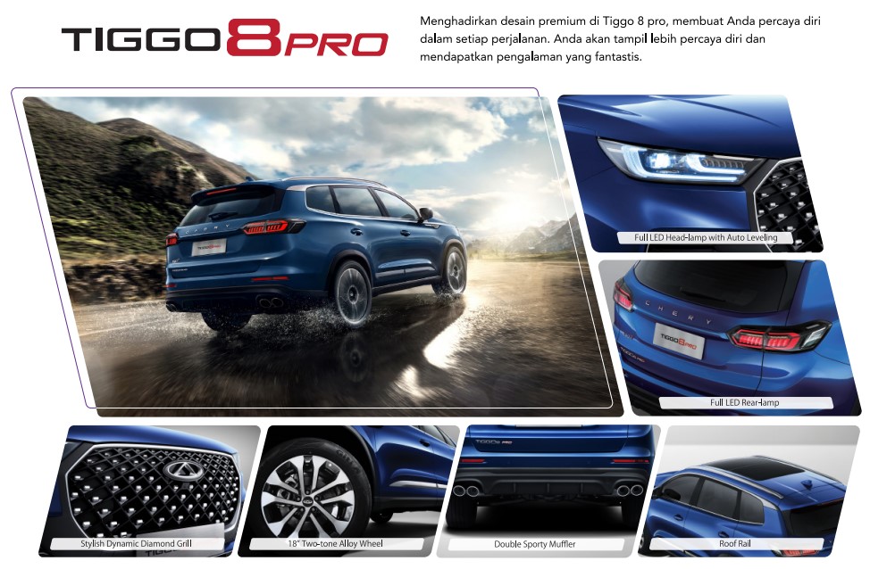 Chery Tiggo 8 Pro Exterior foto